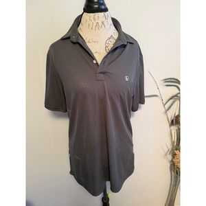EL GANSO Sepiia collaboration Dark green Short Sleeve Polo Shirt Mens L